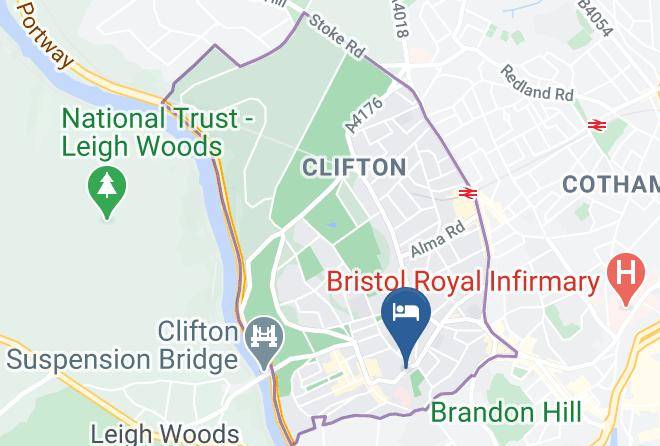 Victoria Square Hotel Map