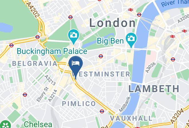 London - Victoria Station Hotel Maps