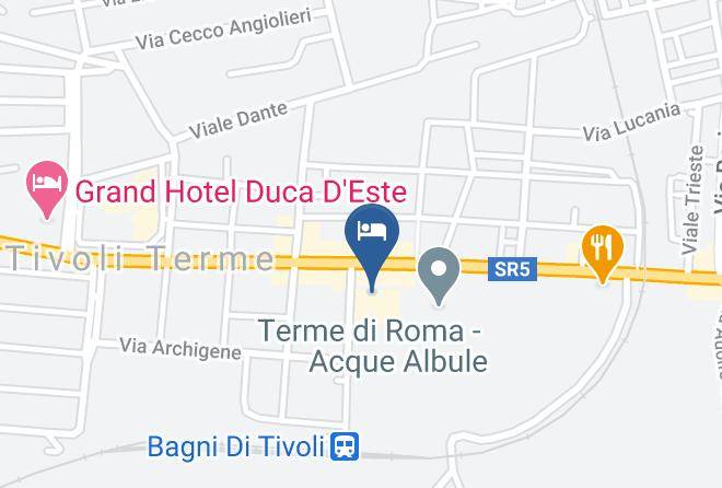 Rome - Victoria Terme Hotel Maps