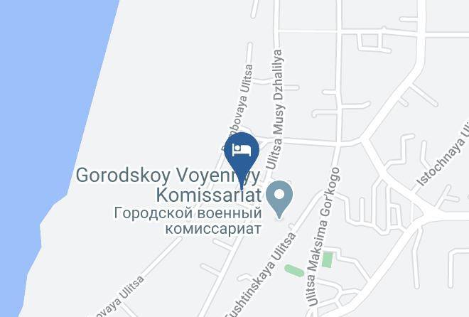 Tomsk - Victoriahotel Maps