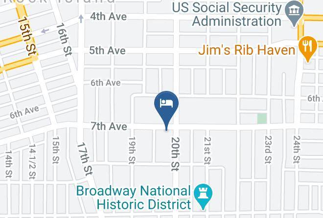 Rock Island - Victorian Inn Bed And Breakfast Maps