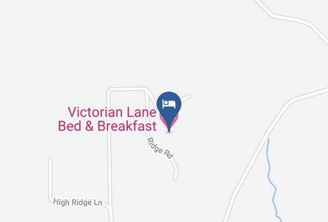 Victorian Lane Bed & Breakfast Map - Oregon - Grant