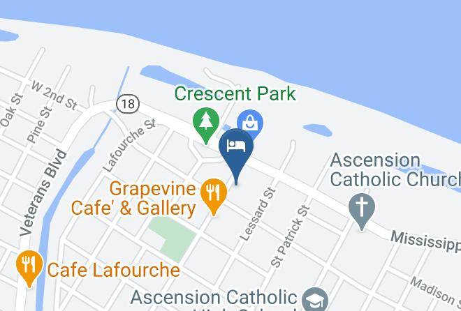 Victorian On The Avenue Map