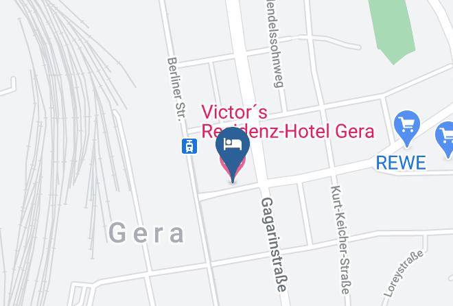 Gera - Victors Residenz Hotel Gera Maps