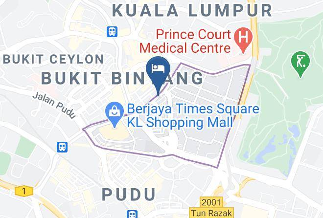 Kuala Lumpur - Victory 3 Hotel Maps
