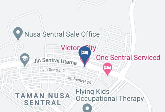 Johor Bahru - Victory City Hotel Maps