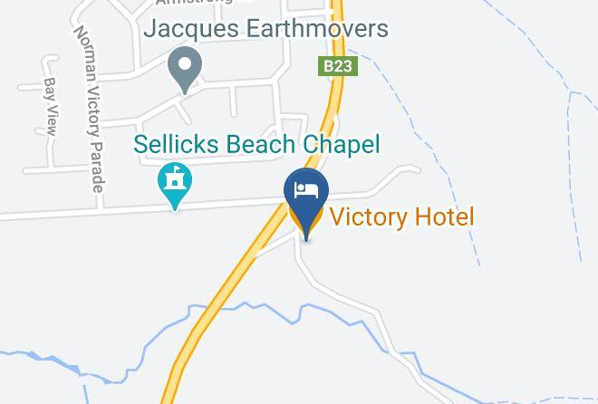 Victory Hotel Map