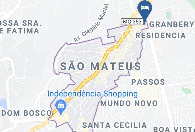 Juiz De Fora - Victory Suites Maps