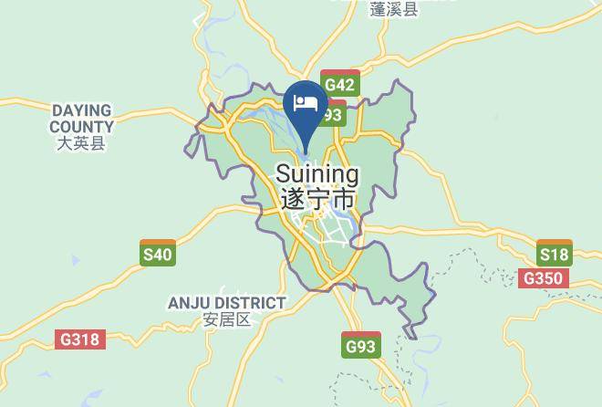 Suining - Vicwell Xiangjiang Hotel Maps