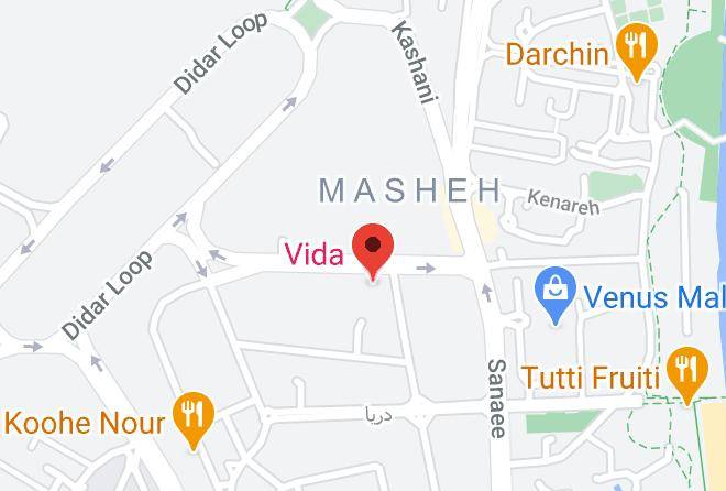 Bandar Abbas - Vida Hotel Maps
