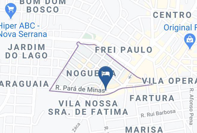 Nova Serrana - Vidagi Palace Hotel Maps