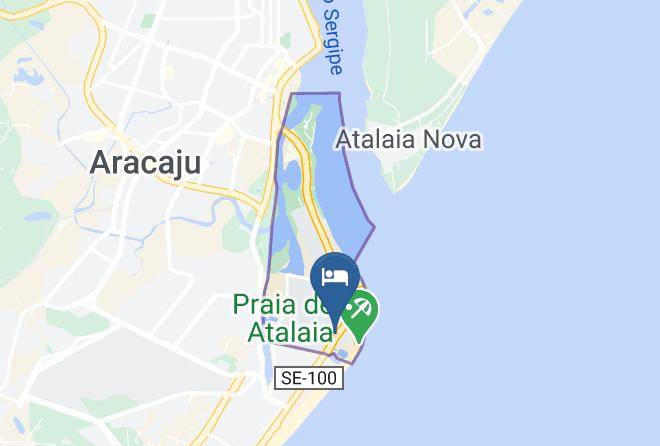 Aracaju - Vidam Hotel Aracaju Maps