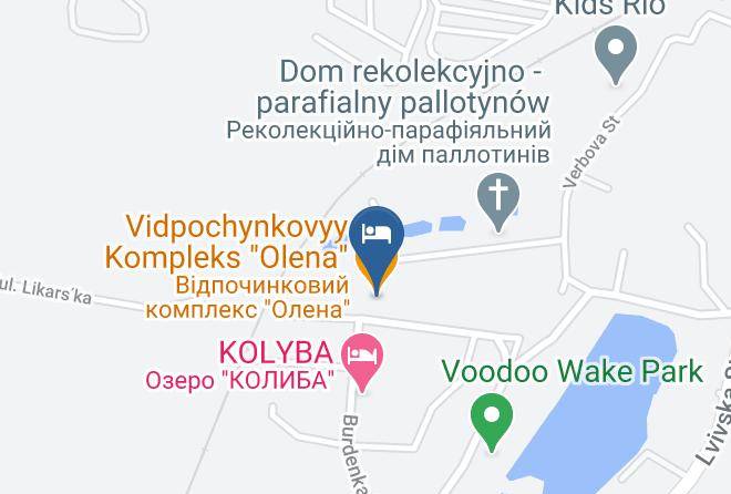 Briukhovychi - Vidpochynkovyy Kompleks Olena Maps