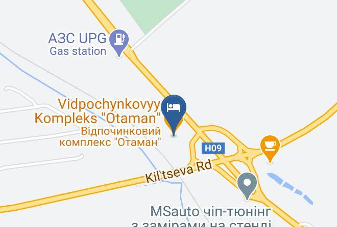 Vidpochynkovyy Kompleks Otaman Map