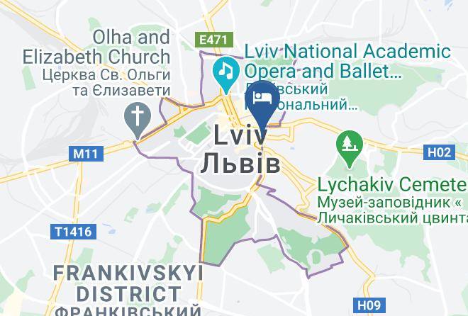 Vidpochynok U Karpatakh Map