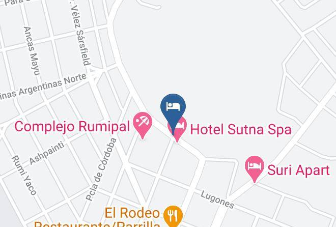 Calamuchita Department - Viejo Hotel Bellavista Maps