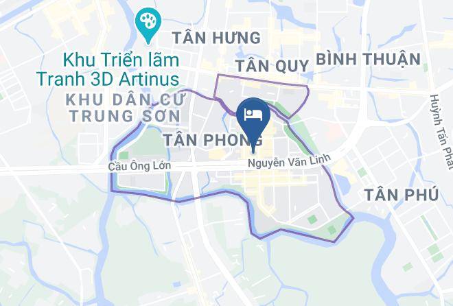 Vien Dong Hotel 2 Map - Ho Chi Minh City - Tan Phong