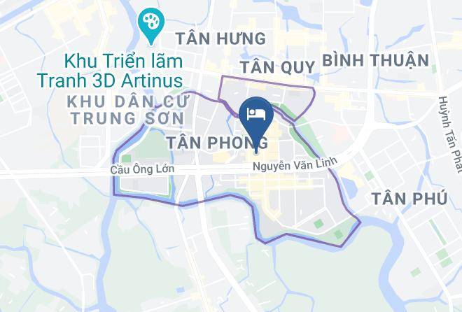 Vien Dong Hotel 3 Map - Ho Chi Minh City - Tan Phong