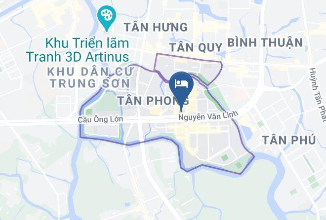 Tan Phong - Vien Dong Hotel 6 South Saigon Hotel Maps
