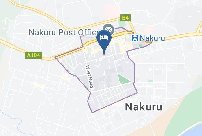 Nakuru - Viena Bustani Hotel Maps