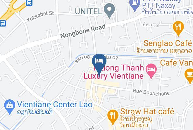 Vientiane - Vieng Vang Hotel And Restaurant Maps