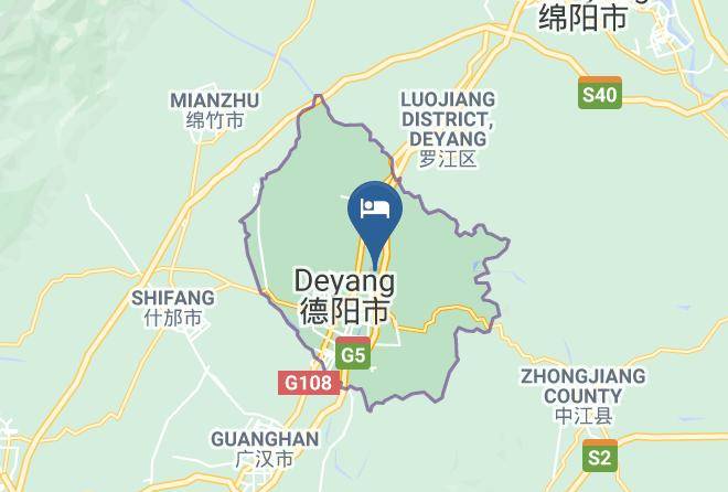 Deyang - Vienna 3 Best Hotel Maps