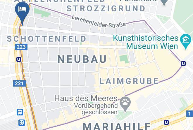 Vienna Cityapartments Design 3 Map - Vienna - Vienna Neubau