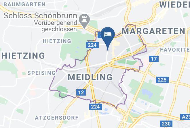 Vienna Meidling - Luxury Schonbrunn Apartment Maps