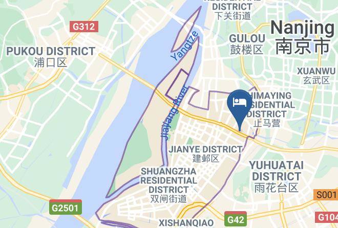 Nanjing - Vienna Classic Hotel Nanjing Hexi Jingying Branch Maps