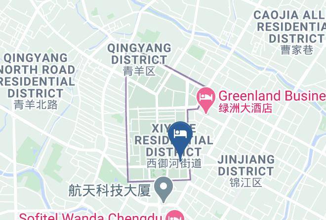 Chengdu - Vienna Hotel Maps