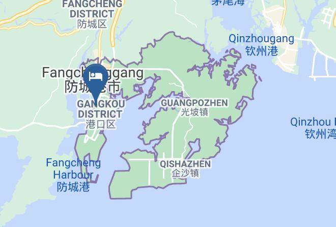 Fangchenggang - Vienna Hotel Fang Cheng Gang Sunshine Coast Maps