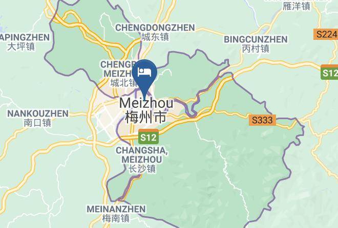 Meizhou - Vienna Hotel Maps