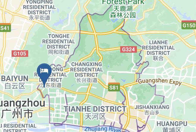 Vienna Hotel Guangzhou Shaheding Metro Station Map