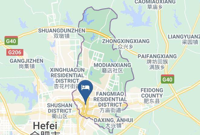 Hefei - Vienna Hotel Maps