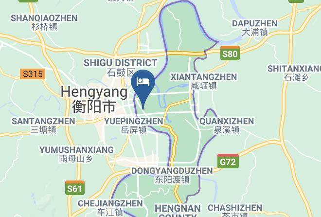 Hengyang - Vienna Hotel Hunan Hengyang Railway Station Maps