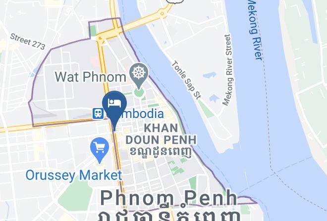 Doun Penh - Vienna Hotel Maps