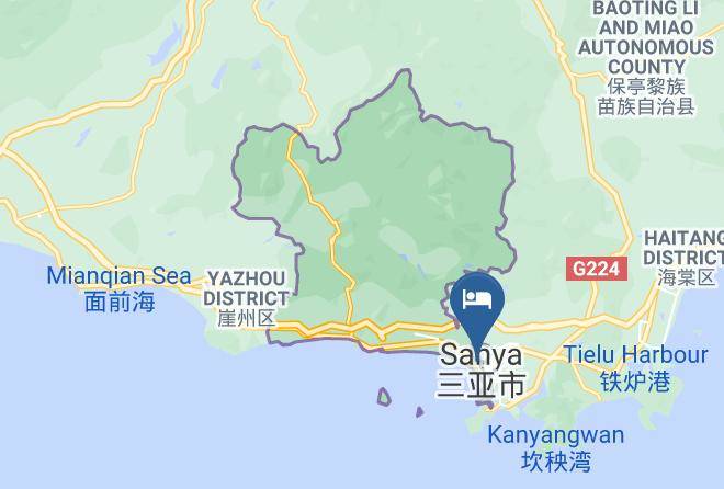 Sanya - Vienna Hotel Sanya Sanya Bay Maps