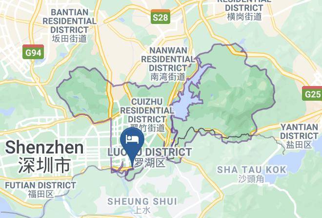Shenzhen - Vienna Hotel Shenzhen Lo Wu Control Point Maps