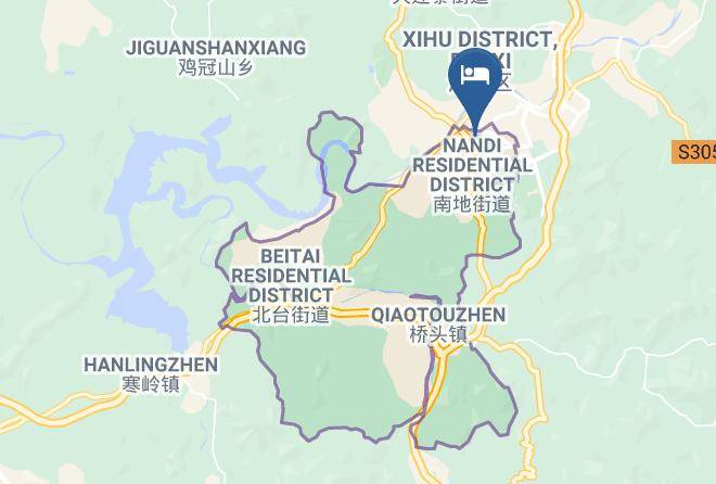 Benxi - Vienna Hotel University City Maps