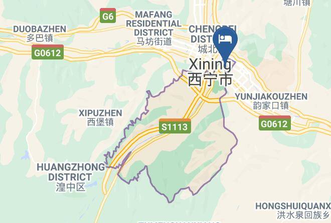 Xining - Vienna Hotel Maps