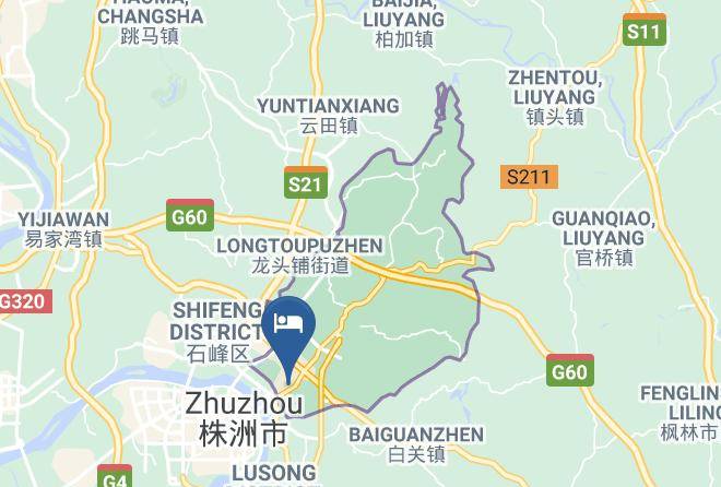 Zhuzhou - Vienna Hotel Zhuzhou Railway Station Maps
