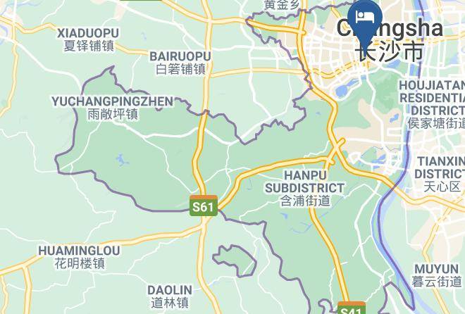 Changsha - Vienna International Hotel Changsha West Bus Station Maps