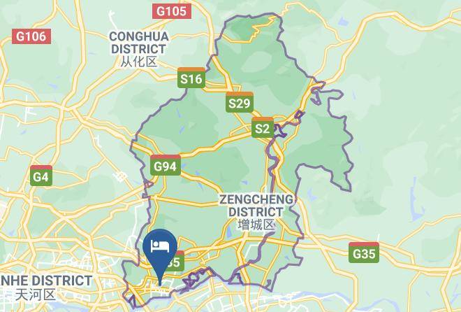 Guangzhou - Vienna International Hotel Guangzhou Xintang Jean Fangzhicheng Maps