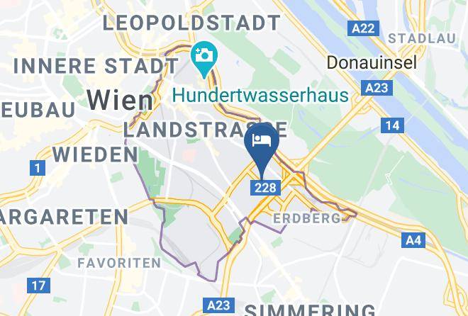 Vienna Landstrase - Vienna Sporthotel Maps