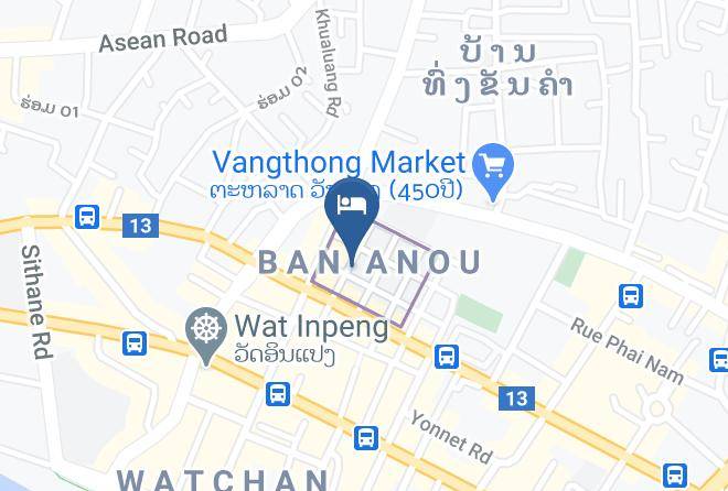 Vientiane - Vientiane Luxury Hotel Maps