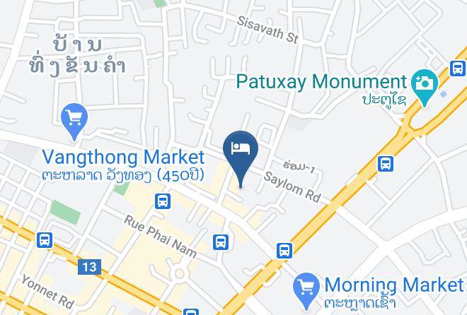 Vientiane - Vientiane Plaza Hotel Maps