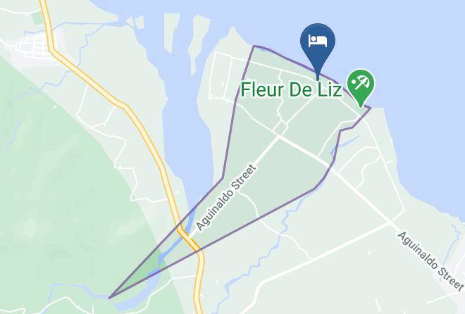 Albay - Viento De Mar Beach Resort Maps