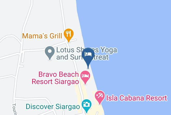 Surigao Del Norte - Viento Del Mar Siargao Resort Surf & Kitesurf School Maps