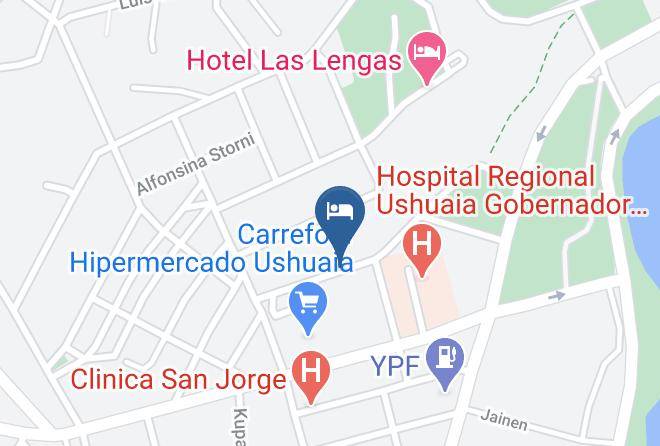 Ushuaia - Viento Del Sur Maps