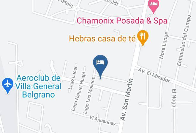 Calamuchita Department - Vientos De Belgrano Maps
